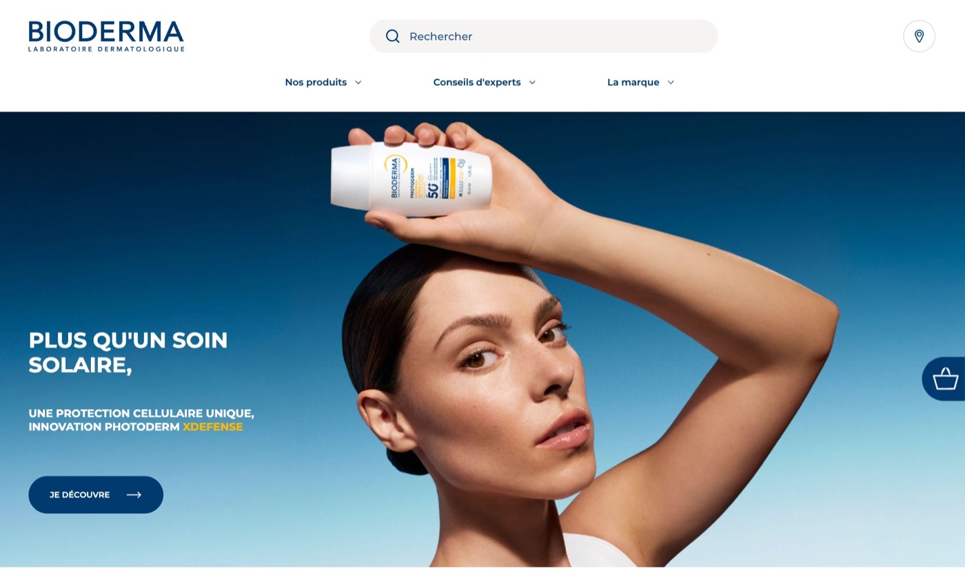 NAOS · Bioderma, Adobe Commerce · International rollout